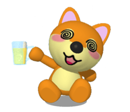 Shiba dog of Wakayama valve sticker #6633771