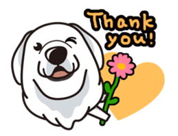 iinu - Great Pyrenees sticker #6633897