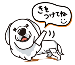 iinu - Great Pyrenees sticker #6633911