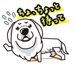 iinu - Great Pyrenees sticker #6633929