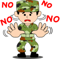 Camouflage Boy sticker #6634379