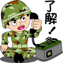 Camouflage Boy sticker #6634382