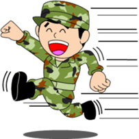 Camouflage Boy sticker #6634402