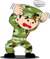 Camouflage Boy sticker #6634404