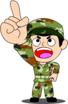 Camouflage Boy sticker #6634410