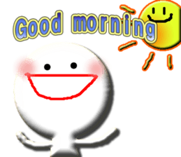 Clear stick man2 sticker #6634416