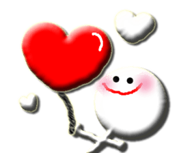 Clear stick man2 sticker #6634423