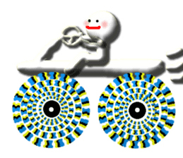 Clear stick man2 sticker #6634455