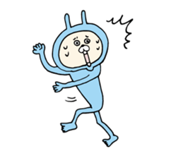 Boyfriend-only rabbit sticker sticker #6634782