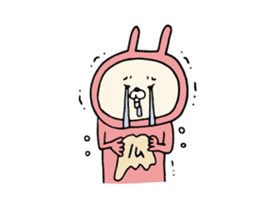 Girlfriend-only rabbit sticker sticker #6634870
