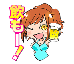 Sticker of the hostess by the hostess sticker #6635103