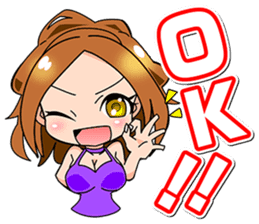 Sticker of the hostess by the hostess sticker #6635114