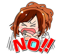 Sticker of the hostess by the hostess sticker #6635115