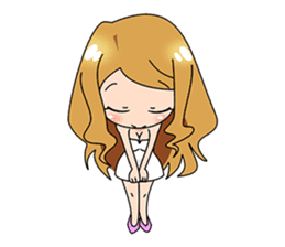 Sticker of the hostess by the hostess sticker #6635131