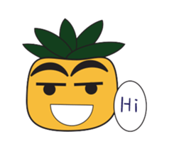 pineapple brother sticker #6635409