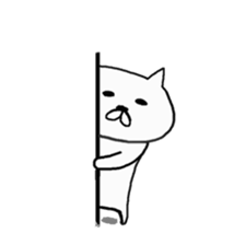 nice face cat sticker #6635656