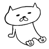 nice face cat sticker #6635662