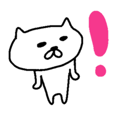 nice face cat sticker #6635670