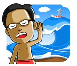 Weather forecast by Li-Gun sticker #6635721