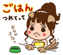 Charming cabaret girls sticker #6636098
