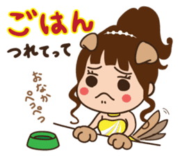 Charming cabaret girls sticker #6636098