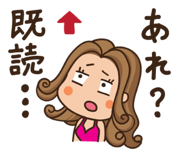 Charming cabaret girls sticker #6636100