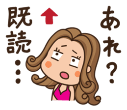Charming cabaret girls sticker #6636100