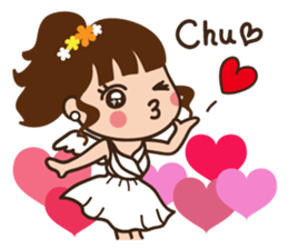 Charming cabaret girls sticker #6636102
