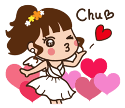 Charming cabaret girls sticker #6636102