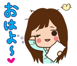 Charming cabaret girls sticker #6636104