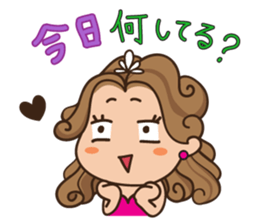 Charming cabaret girls sticker #6636109