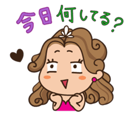 Charming cabaret girls sticker #6636109