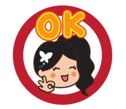 Charming cabaret girls sticker #6636110