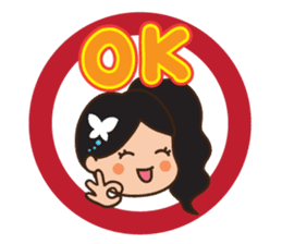 Charming cabaret girls sticker #6636110