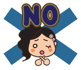 Charming cabaret girls sticker #6636111