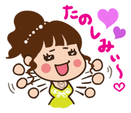 Charming cabaret girls sticker #6636114