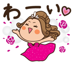 Charming cabaret girls sticker #6636115