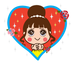 Charming cabaret girls sticker #6636117