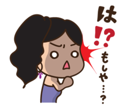 Charming cabaret girls sticker #6636121