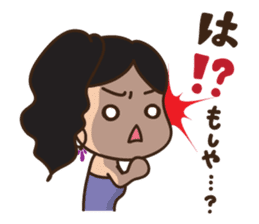 Charming cabaret girls sticker #6636121