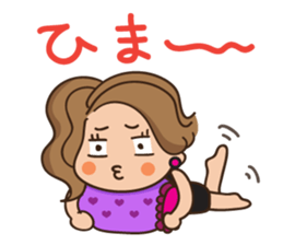 Charming cabaret girls sticker #6636124