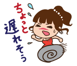 Charming cabaret girls sticker #6636127