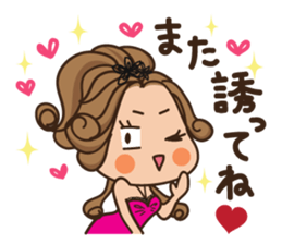 Charming cabaret girls sticker #6636129