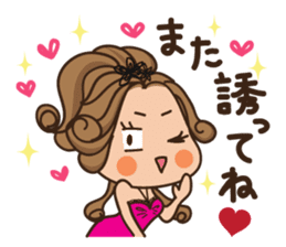 Charming cabaret girls sticker #6636129