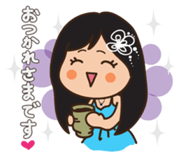 Charming cabaret girls sticker #6636132
