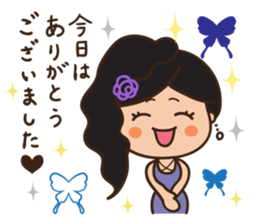 Charming cabaret girls sticker #6636134
