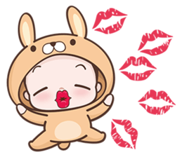 Bunny Kid sticker #6636279