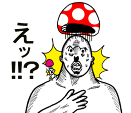 mushroom brothers sticker #6637357