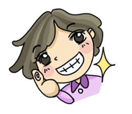 Violette A Crazy Girl sticker #6637460