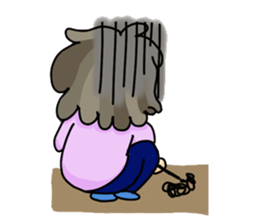 Violette A Crazy Girl sticker #6637470